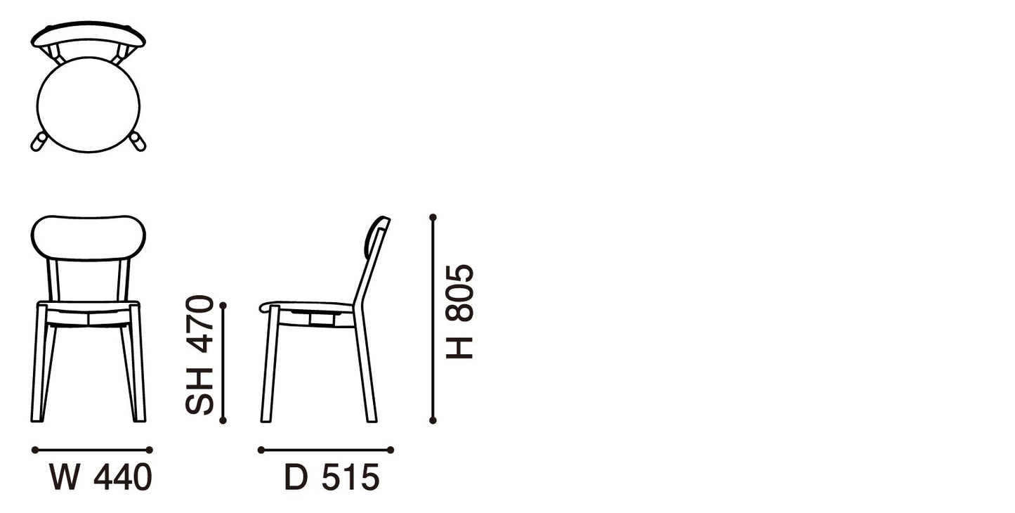 キャストールチェアプラスパッド / ショップ展示アイテム