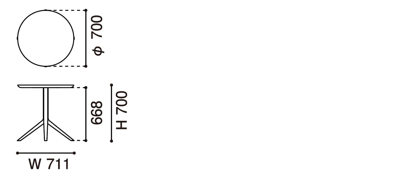 スカウトビストロテーブル