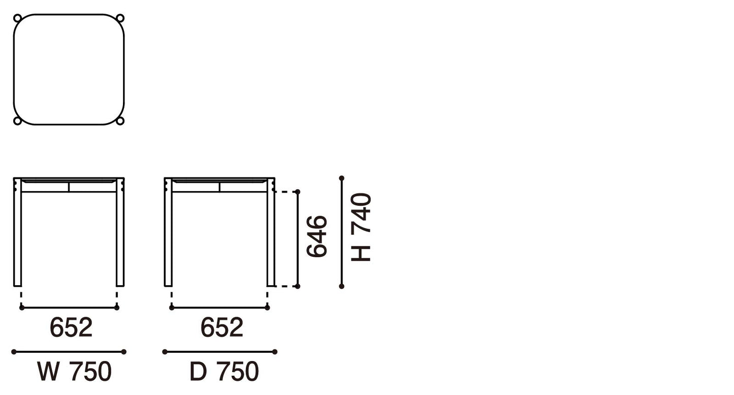 キャストールテーブル75
