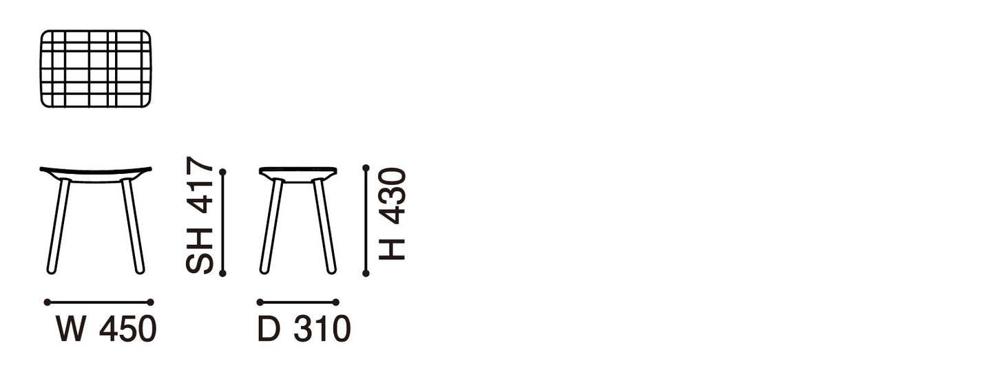 カラースツール 　/ ショップ展示アイテム